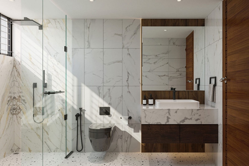 What Are The Pros And Cons Of Porcelain Slab Showers?