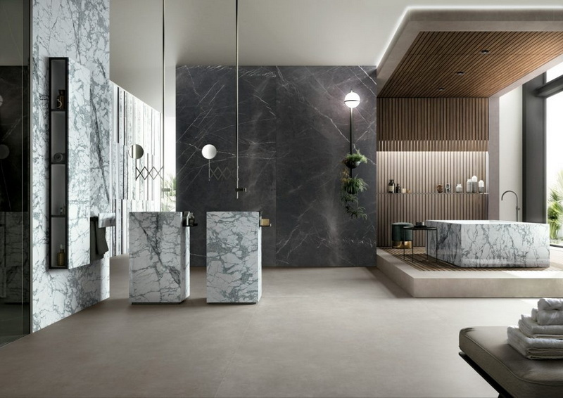 Why Should You Choose Pietra Gray Porcelain Slabs for Your Bathroom Renovation?
