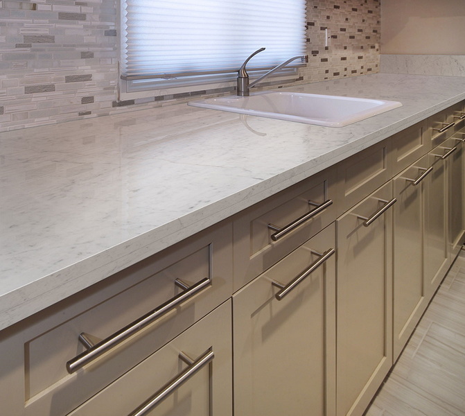 carrara white marble countertops