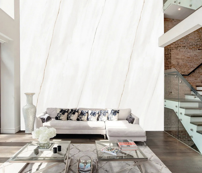 bianco lasa Porcelain Slabs