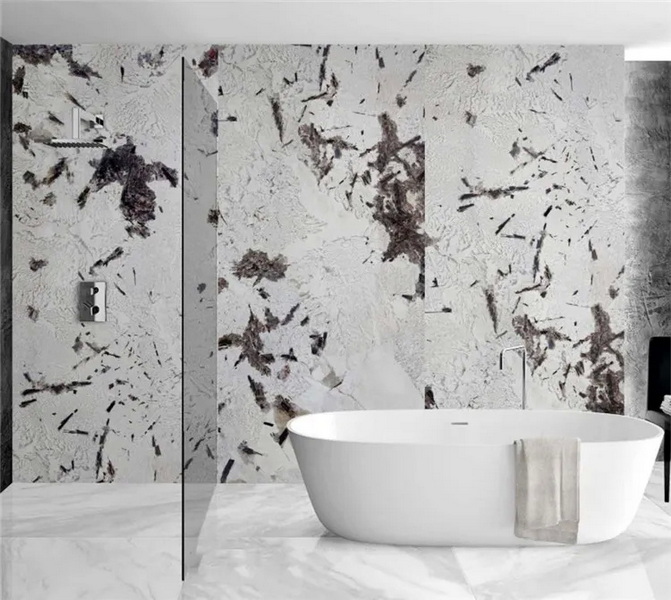 Tile Porcelain Slab White Bathroom Wall Tiles Floor Countertop Slab
