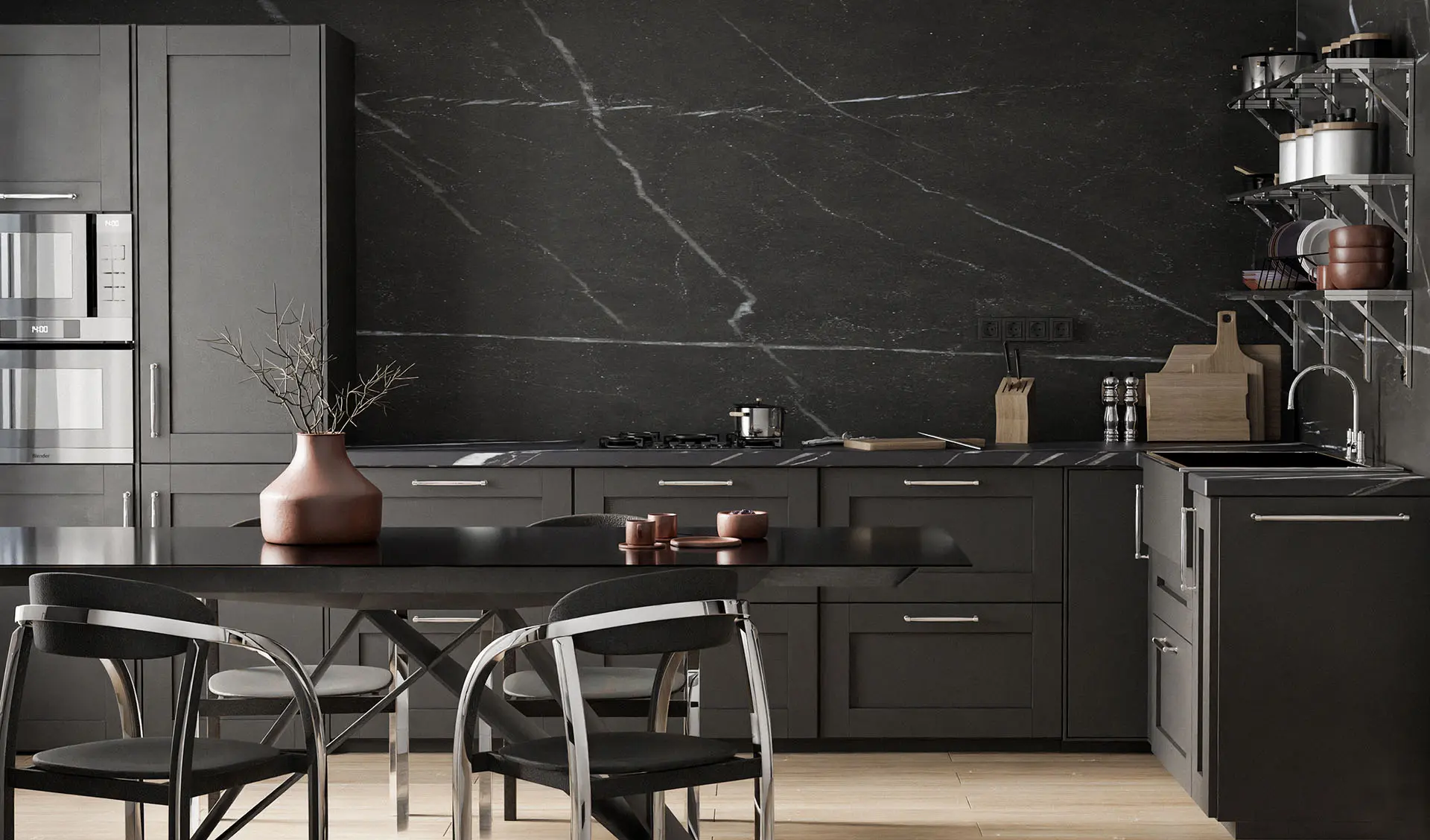 Porcelain Slab Installation