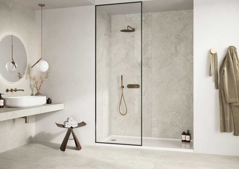 Easy Clean Shower Walls