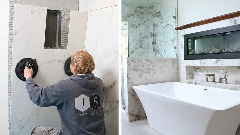 Which Products Work Best To Hide Porcelain Slab Damage