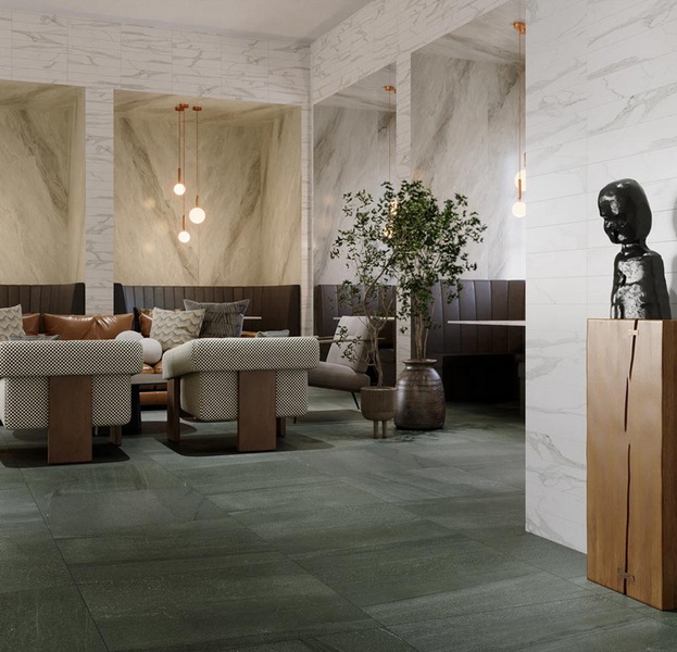 Marble Look Porcelain
