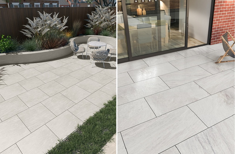How Durable Is Slab Khaki Porcelain Paving in All Weather Conditions