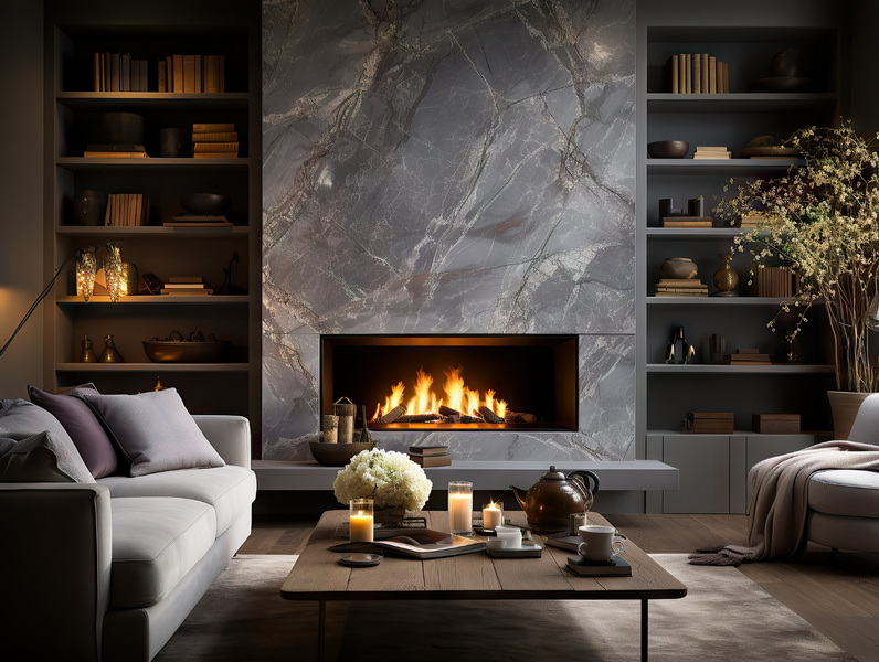 Pros And Cons of A Fireplace with Porcelain Slab You Should Know?