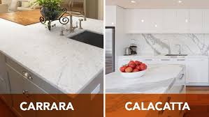 Carrara Vs Calacatta Marble Slab
