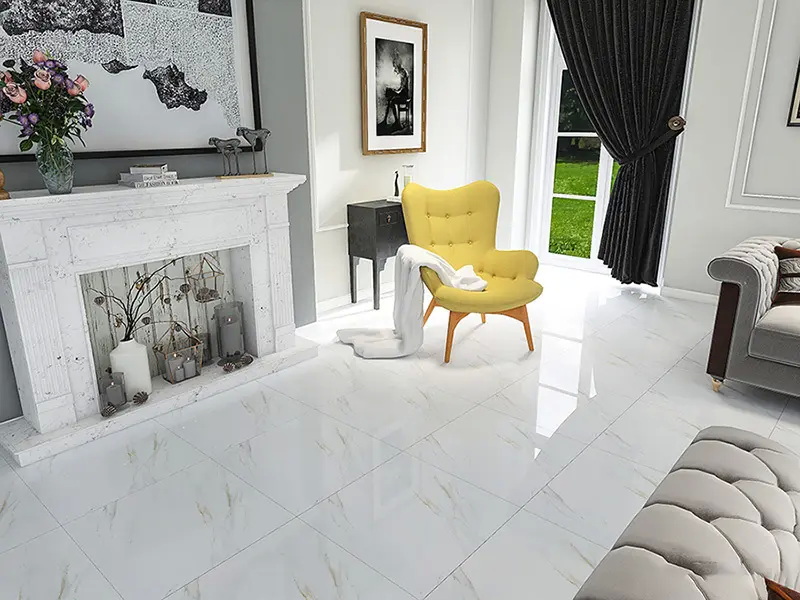 How Durable Is China Carrara White Marble Porcelain Slab for Home Renovations?