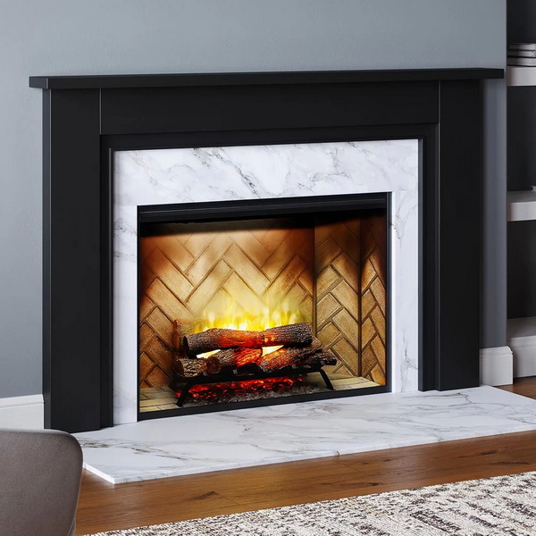 Bianco Valatino Marble Facing Kit Revillusion Electric Fireplace Cropped