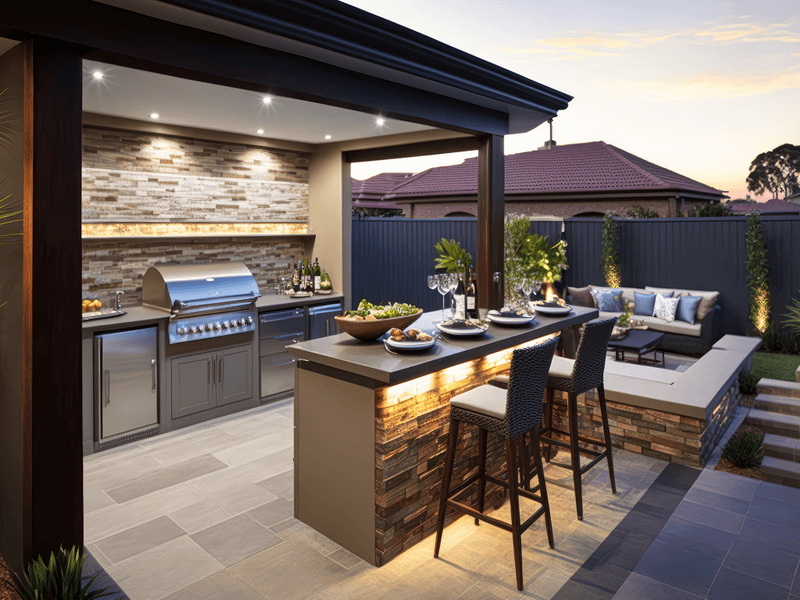 Modern Patio Surface