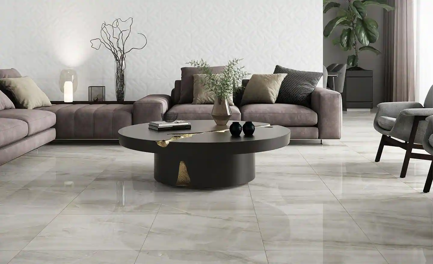 Pottery Slab Installation