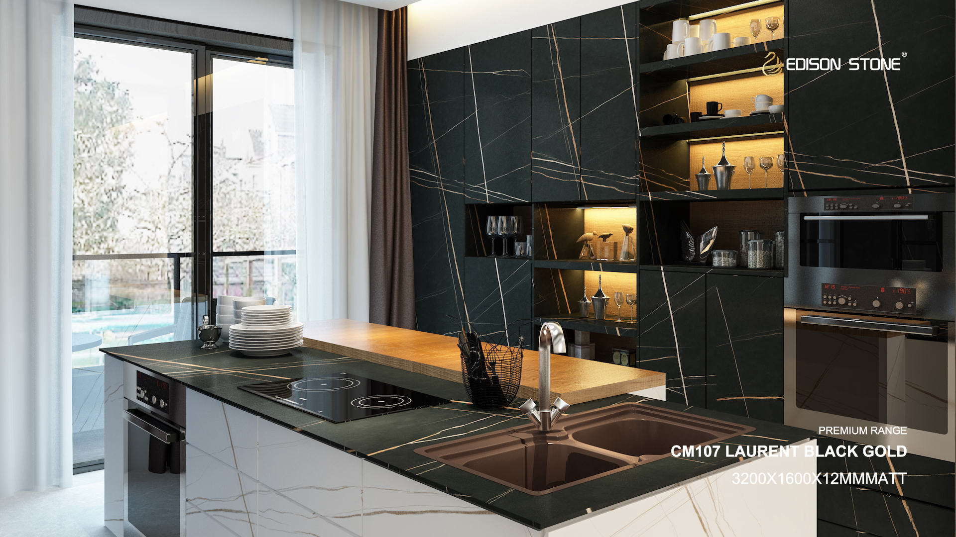 Laurent Black Gold CM107 Mat