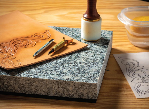 Does The Thickness on Marble Slab Matter for Leather Tooling?
