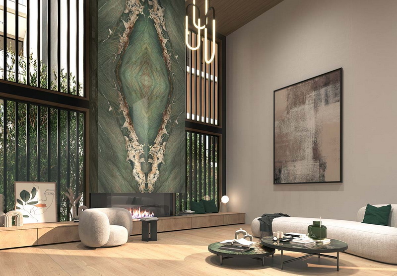 Green Porcelain Slab