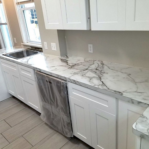 White Carrara Marble Slabs