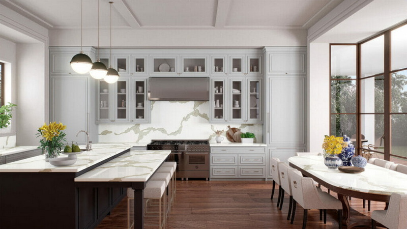 Is Lush White Nature More Durable In Quartz Or Porcelain