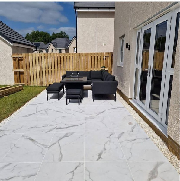 Carrara Marble Flooring