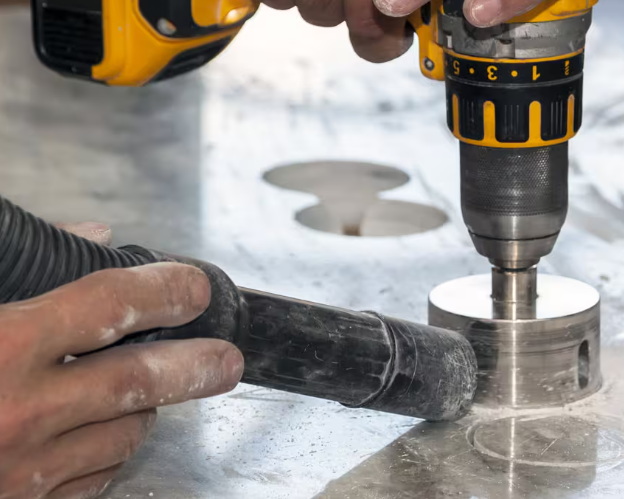 Drill A Hole in Marble Slab_1