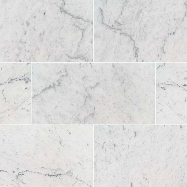 carrara slab white