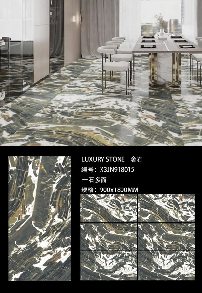 Sintered Stone Slate Porcelain Slab Kitchen