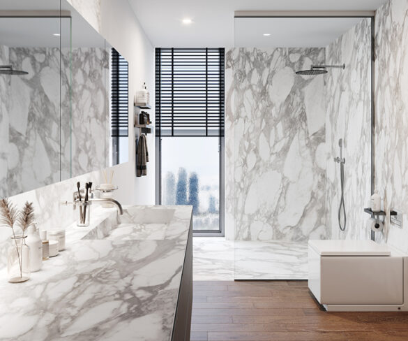 What Are The Best Design Ideas for Porcelain Slab Showers?