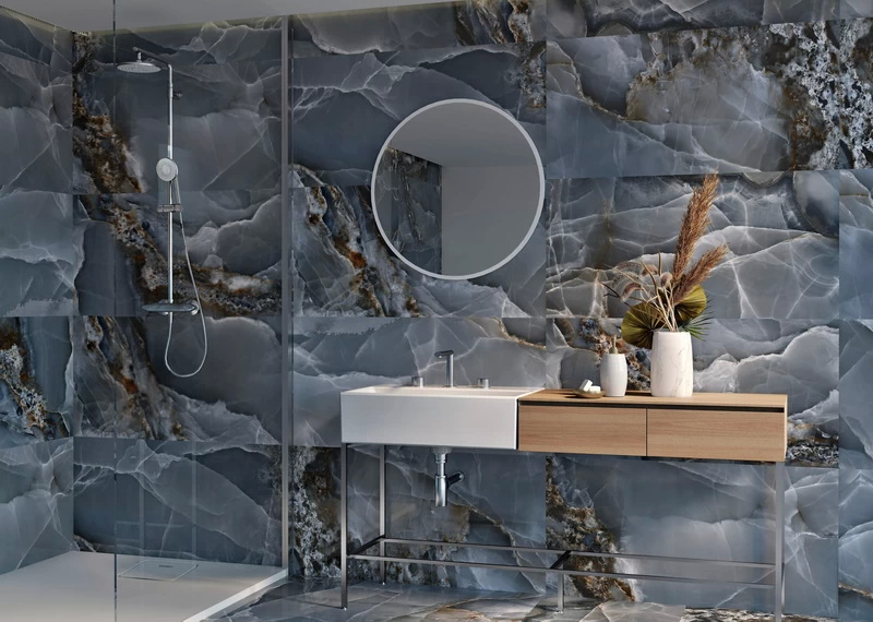 tile wall bathroom room