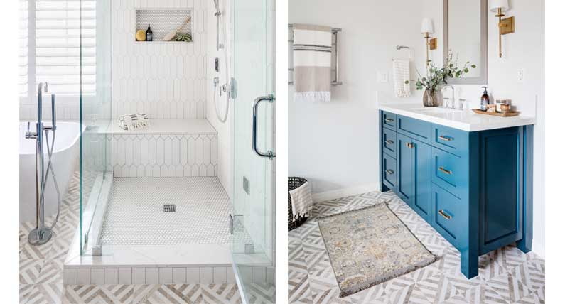 Studio Mosaic Bathroom Slab