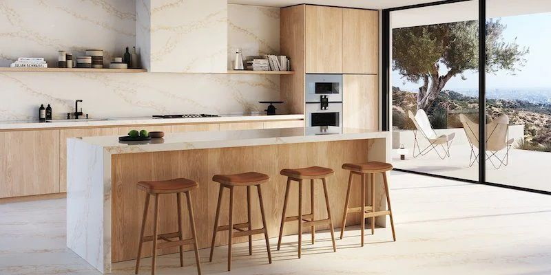 bianco serena install Sintered Stone