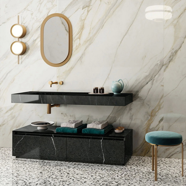 Why Is Calacatta Oro Porcelain Slab So Popular in Modern Interiors?